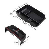 Kit Organizador Console Ford Bronco Sport 2021-2024: Bandeja Central + Caixa Apoio de Braço - Preto - imagem 3