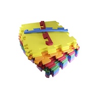 Kit Tatame EVA Colorido 12 Placas 50x50cm - Segurança e Diversão para Crianças - imagem 4