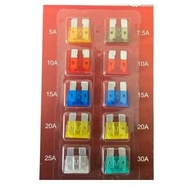 Kit Essencial 50 Fusíveis Automotivos Caindi Lâmina (5A a 30A) - Proteção Completa - imagem 3