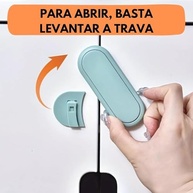 Kit Proteção Infantil Premium - 4 Travas Seguras para Armários, Portas e Gavetas | Instalação Fácil, Sem Furos - imagem 5