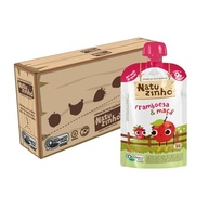 Kit 6 Papinhas Orgânicas Natuzinho Maçã e Framboesa | Sem Açúcar, Natural e Prático para Introdução Alimentar - imagem 2