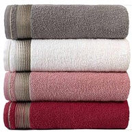 Kit 4 Toalhas Banhão Gigante 70x150cm - Alta Absorção 100% Algodão - imagem 2