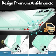 Kit Essencial Samsung Galaxy A16 5G/4G: Capa Anti Impacto Transparente + Película 3D - imagem 5