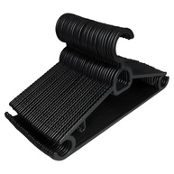 Cabides Antideslizantes Reforçados 30 Unidades - Kit Completo com Porta Gravata e Gancho para Vestidos - imagem 1