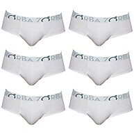 Kit com 6 Cuecas Zorba Slip 643 Algodão - imagem 1