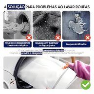 Kit 5 Sacos para Lavar Roupas Delicadas - Proteção Total com Zíper Reforçado | Ideal para Roupas Íntimas e Tecidos Fino - imagem 4