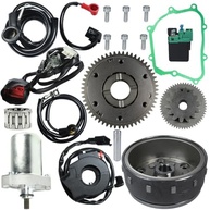 Kit Partida Elétrica Completo Honda Pop110 / Pop110I (2016+) com Parafusos - imagem 4