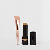 Kit Contorno em Bastão Marrom Claro + Pincel – Praticidade e Resultado Perfeito - imagem 1