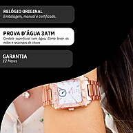 Relógio Ana Hickmann Rosé: Elegância em Kit! - imagem 2