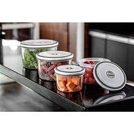 Electrolux - Kit Potes Herméticos Redondos 4 Unidades - Organize sua Cozinha com Estilo - imagem 3