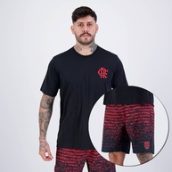 Kit Flamengo: Camisa e Bermuda Originais - imagem 1