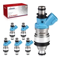 Kit 6 Injetores de Combustível 2 Furos para Toyota Camry, Sienna, Avalon, Solara e Lexus ES300 (1994-2002) - imagem 1