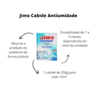 Kit 4 Unidades Jimo Antiumidade Cabide 250g - Elimine Umidade, Mofo e Bolor - imagem 4