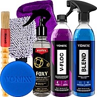 Kit Lavar Moto Vonixx: Limpeza Completa + Cera! - imagem 1