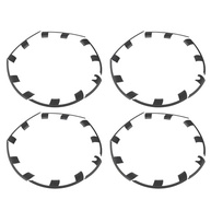 Kit 21" Capa de Cubo para Tesla Model Y - Proteção Premium e Estilo Carbono Fosco - imagem 3