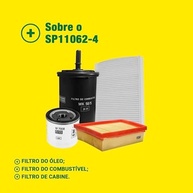 Kit Completo de Filtros Mann-Filter SP11062-4 para Ford KA: Ar, Óleo, Combustível e Cabine - imagem 4
