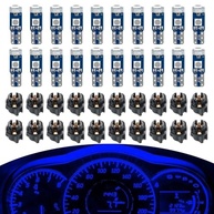 Kit 20 Lâmpadas LED T5 Super Brilhantes para Painel de Carro - Luzes Indicadoras 3030-SMD 12V - imagem 2