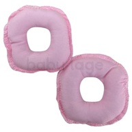Kit 2 Pares Rosquinhas de Peito Rosa para Amamentação Laváveis – Conforto e Higiene Materna - imagem 5