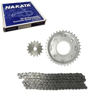 Kit Coroa e Pinhão + Corrente para Honda Biz 100 (1998-2006) e C100 Biz (1998-2005) - Performance e Durabilidade TM10105 - imagem 2