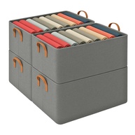 Kit 4 Cestos Organizadores Impermeáveis 25L com Alça - Solução Prática para Armários e Banheiros - imagem 1