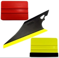 Kit 3 Espátulas Profissionais para Aplicação de Películas e Adesivos - Vermelho, Amarelo e Preto - imagem 2