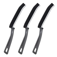 Escova Multifuncional THAELY para Fendas e Ranhuras | Kit com 3 Escovas de Cerdas de Polipropileno Azuis para Limpeza Profunda em Cozinhas, Banheiros e Janelas - imagem 1