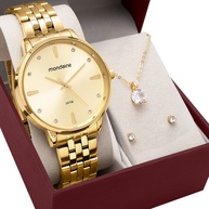 Kit Relógio Mondaine Feminino: Elegância Completa - imagem 1
