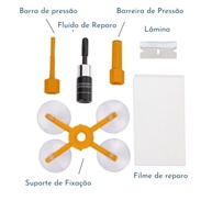 Kit Reparo Para-Brisas Automotivo: Reparação Rápida e Fácil de Trincas e Lascas - imagem 3