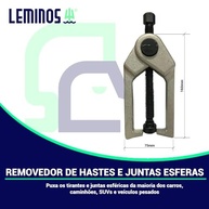 Kit Extrator de Braço Pitman e Separador de Junta Esférica 5 Peças - Essencial para sua Oficina! - imagem 3