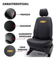 Kit Capa Banco Couro Corsa Classic/Celta + Volante + Tapetes - Proteção e Estilo Premium - imagem 4