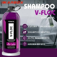Kit Essencial Lava Autos: Shampoo V-Floc 3L Vonixx + Toalha Microfibra 40x40cm 600GSM - imagem 3