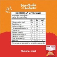 Kit 6 Biscoitinhos Vegetais para Dentição com Abóbora e Maçã - 36g - imagem 3