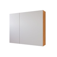 Espelheira Suspensa Moderna com Prateleiras para Banheiro - Design Klein Elegante - imagem 1