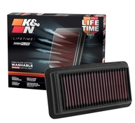 K&N Filtro de Ar de Alto Fluxo Vitalício - Potência e Economia para Honda Civic e CRV (2014-2022) - imagem 1