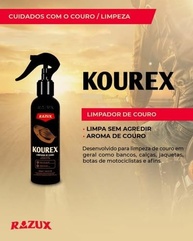 Kourex Limpador de Couro Razux: Revitalize Bancos de Moto e Mais! - imagem 2