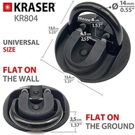 Âncora de Segurança Kraser KR804: Proteção Antifurto Robusta para sua Moto e Bicicleta - imagem 3