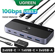 KVM USB C UGREEN: Compartilhe 4 Dispositivos! - imagem 1