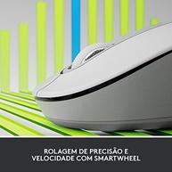 Mouse Sem Fio Logitech Signature M650 L: Conforto e Precisão para Mãos Grandes | Bluetooth e USB - imagem 3