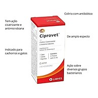 Ciprovet Labyes: Colírio Antibacteriano 5ml - imagem 3