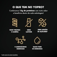 Pack YoPRO Bebida Láctea UHT Baunilha 15g de Proteínas 250ml - 24 Unidades - imagem 4