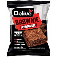 Brownie Belive Zero Açúcar: Chocolate Delicioso Sem Glúten/Lactose - imagem 5