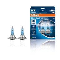 Lâmpada Farol OSRAM COOL BLUE® INTENSE H7: +100% Brilho, 5000K, Visual LED Premium - imagem 1