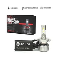 Kit Lâmpada Ultra LED CC-LOT Black Diamond H11 9000 Lumens 6000K com Canceller - Iluminação Premium - imagem 3