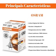 Lâmpada H7 OSRAM Standard 12V: Iluminação Original e Confiável para Seu Veículo - imagem 4
