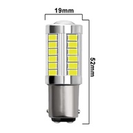 KIT 2 Lâmpadas LED CREE 33 Diodos BAY15D 2 Polos Vermelhas 12V - Iluminação Potente e Segura - imagem 4