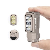 Lanterna WUBEN E7 1800 Lúmens: Super Brilhante, Recarregável Tipo C, Ímã e 6 Modos - Sua Aliada EDC Khaki - imagem 2