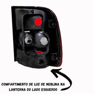 Lanterna Traseira Saveiro G5 G6 Fumê 2010-2016: Estilo e Segurança para Seu Carro - imagem 4