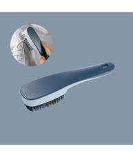 Escova de Sapato com Gancho Azul Marinho - Limpeza Fácil e Prática para o Lar - imagem 4