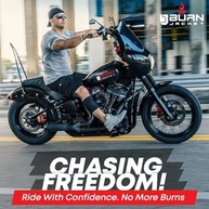 BurnJacket MAX: Proteção Máxima Contra Queimaduras no Tubo de Escape da Moto (Ajuste Largo 31,8-40,6 cm) - imagem 4