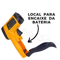 Termômetro Laser Digital Infravermelho Industrial -50°C a 380°C | Precisão Sem Contato - imagem 5
